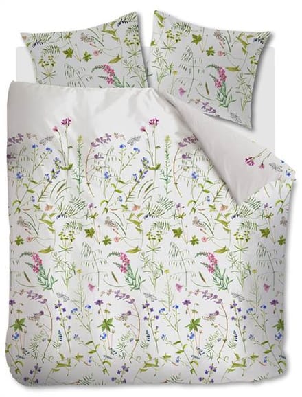 Beddinghouse Claudette Dekbedovertrek - Extra breed - 260x200/220 cm - Grey