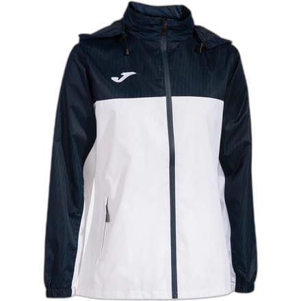 Vrouwelijke waterdichte zip-up jas met capuchon Joma Montreal