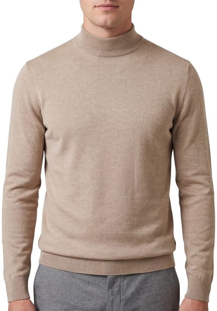 Born With Appetite - BWA00005BE35 - BERRY pullover mockneck Merino