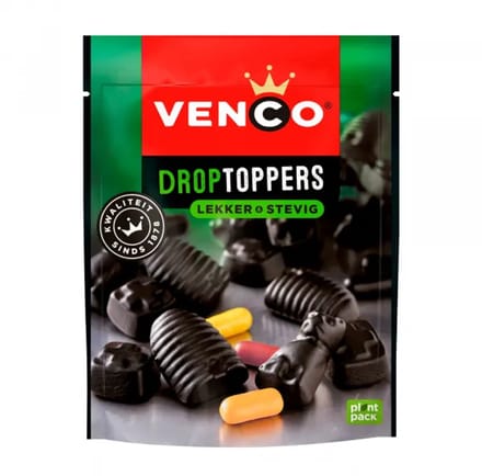 Venco Droptoppers Lekker Stevig zak (10x 225gr)