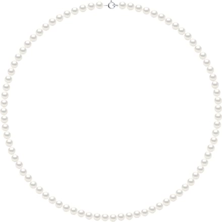 Ketting Water Pearl Rank Sweet White 5-6mm Sluiting 925