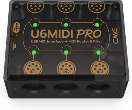 CME U6MIDI Pro - MIDI-tool voor keyboards