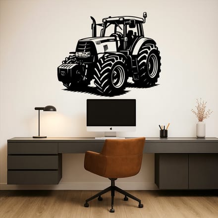 BR2Laser Case IH CVX 160 – Wanddecoratie – Lasergesneden Hout – Tractor kunst– 35 cm Breed