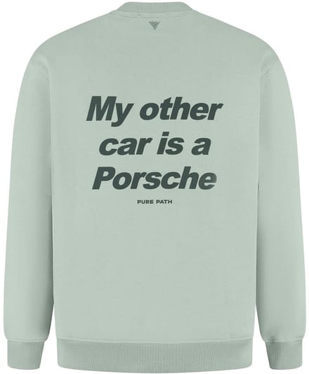 Pure Path My Other Car Sweater Army Green (25030309 - 10)