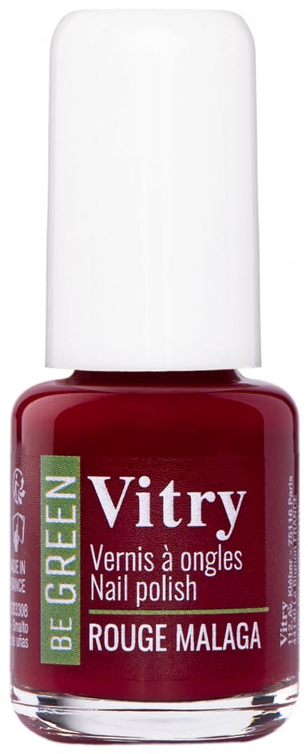 Vitry Be Green Nagellak 6 ml (Kleur : Malaga Rood)