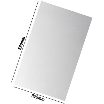 GGM Gastro Pizzaplatte - GN 1/1 Zilver
