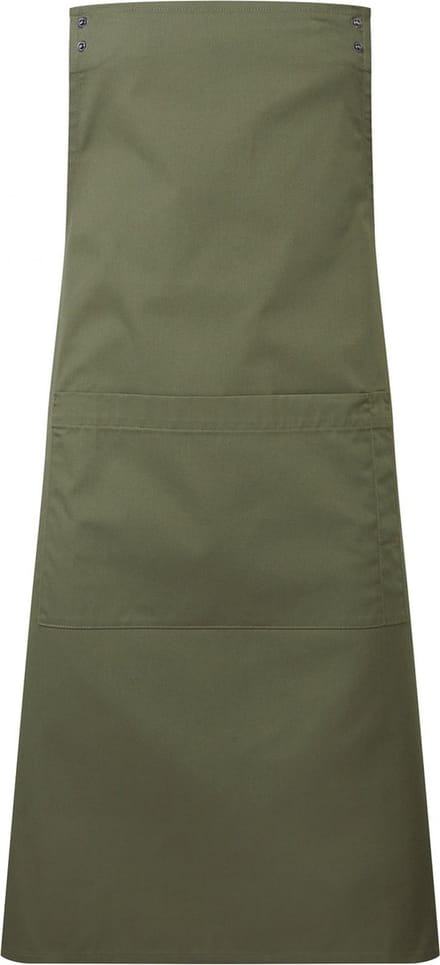 Schort/Tuniek/Werkblouse Unisex One Size Premier Olive 65% , 35% Katoen