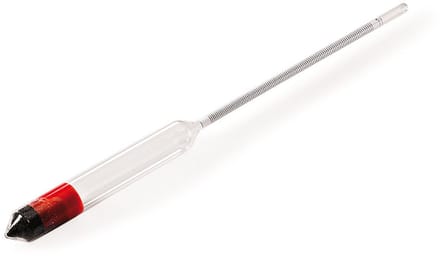 Hydrometer 1.000 tot 1.500 g/cm3 1stuks