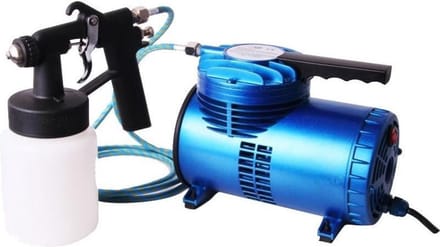 Fengda FD-06K(AS-06K) Airbrush Compressor Set – Met Spray tanning pistool