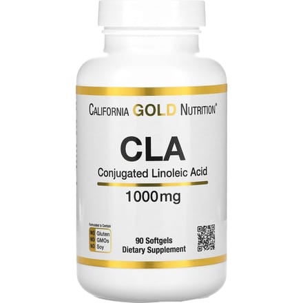 California Gold Nutrition, CLA, Clarinol, Complex Linolzuur, 1.000 mg, 90 Softgels