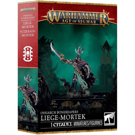 Beeldjes Games Workshop Warhammer AoS - Ossiarch Bonereapers Suzerain Mortek