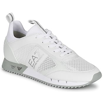 Lage Sneakers Emporio Armani EA7 BLACK WHITE LACES