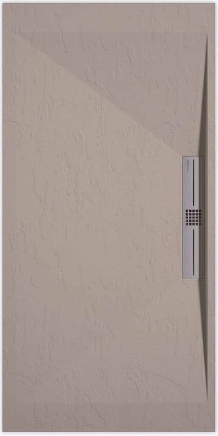 Sanifun douchebak Stone Side Sand Slate 900 x 800 S