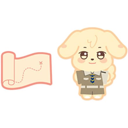 ATEEZ - [ANITEEZ IN TREASURE] STITCH Wappen Set 3. TYUdeongi
