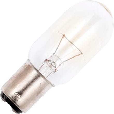Schiefer BA15d Buis Gloeilamp | 10W 2700K 100lm 12V | Dimbaar