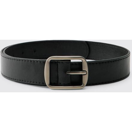 PU Basic Belt | Black | Size Large/XL