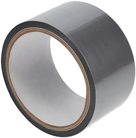 pvc niet-plakband - 20 m - zilver