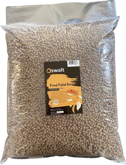 Oswalt Pond Pellet - Koivoer - Visvoer - 15kg - 6mm