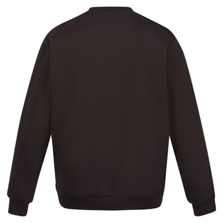 Regatta Heren Pro Crew Neck Sweatshirt (Zwart)