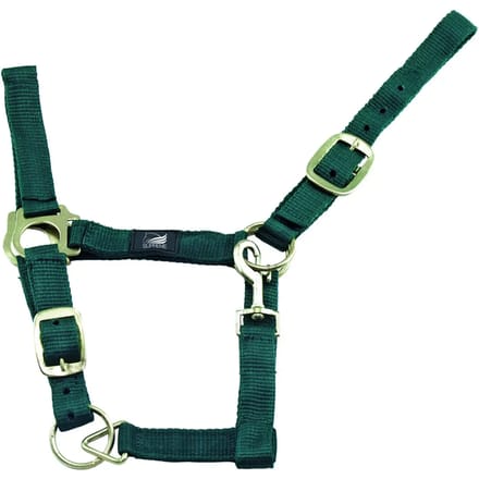 Nylon halster voor paard met dubbele aanpassing Supreme