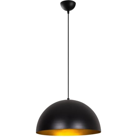 LedLoket Moderne hanglamp - 40 cm - Canti - Zwart/Goud