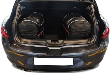 RENAULT MEGANE HATCHBACK 2016+ 4-delig Reistassen Auto Interieur Kofferbak Organizer Accessoires