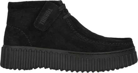 CLARKS Schnürschuhe Torhill Moss Black