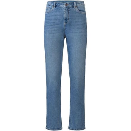 ESMARA Dames jeans straight-fit (Blauw, 34)