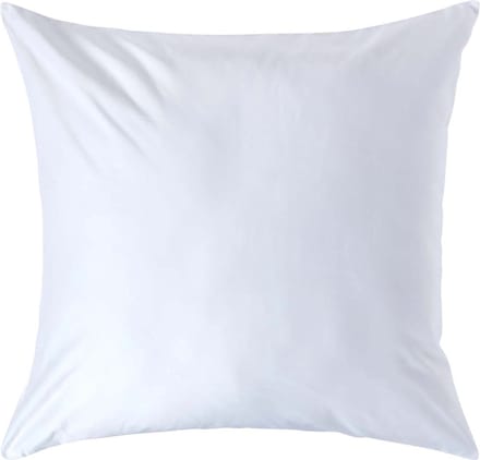 Homescapes Luxe Satijn Kussensloop 80x80 cm – Wit – 100% Egyptisch Katoen – Draaddichtheid 1000