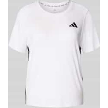 Adidas Train Essentials 3 Stripes Workout T-shirt Met Korte Mouwen Wit XS Vrouw