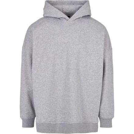Build Your Brand - Oversized Cut On Hoodie - Grey maat S