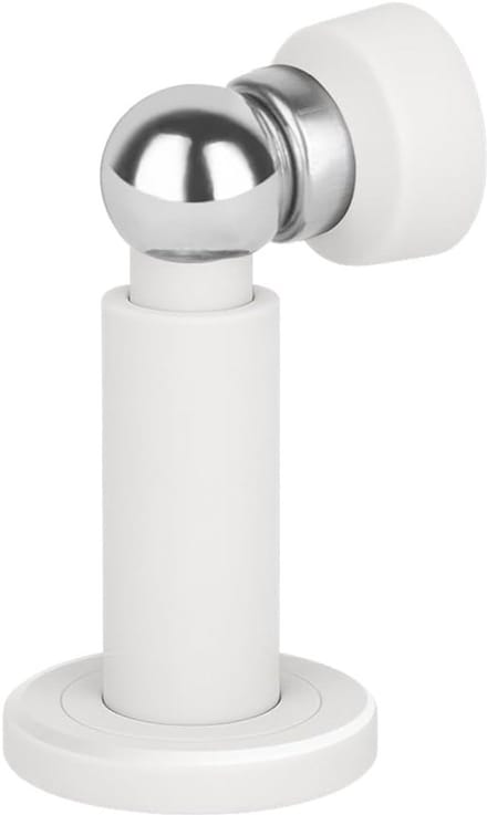 Magnetische Deurstopper - Deurhouder Muur - Deur Open Houden - In Hoogte Verstelbaar - 8-12.7 cm - Wit