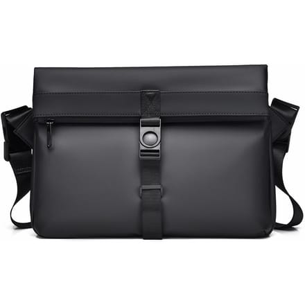 Sac à Bandoulière Homme, Sac Bandoulière Tendance Facteur, Grande Capacité, Sac Homme Mode, Sac à Bandoulière Haut de Gamme 23.5 *33 *7 noir