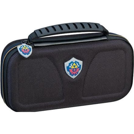 BigBen Interactive Switch Lite Traveler Deluxe Case - The Legend of Zelda Hylian Shield - Miscellaneous Bag - Nintendo Switch Lite