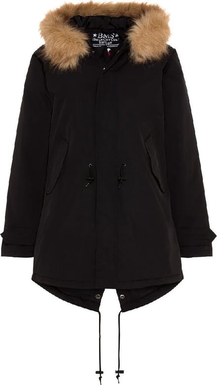BMS HC Coat Taslan/Sorona Zwart