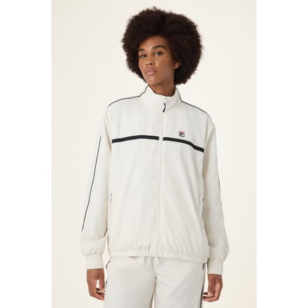 FILA San Siro Oversized Woven Track Jacket Egret Taglia: L | Giacche Outlet | Donna
