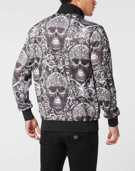 Tracksuit Jacket All-Over Skull