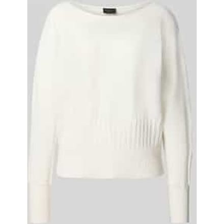 Comfort fit gebreide pullover van viscosemix