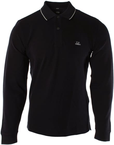 C.P. Company long sleeve polo maat M