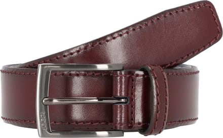 Joop! Riem leer - Jongens - 95 cm - bordeaux