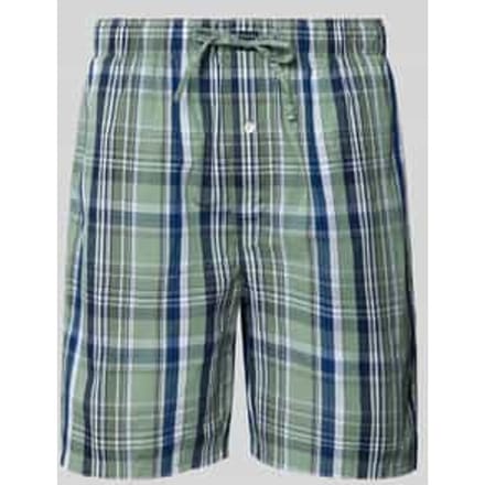regular fit korte pyjamabroek met logopatch