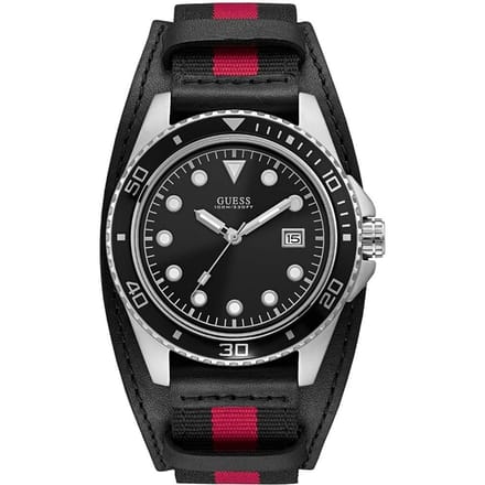 Guess - W1051G1 - Mannen - Horloge - Verschillende materialen - Multi - Ø 44 mm