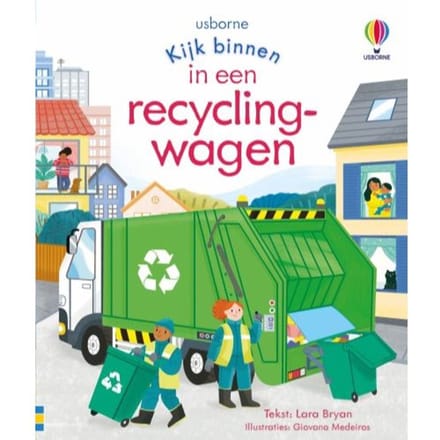 Een Recyclingwagen