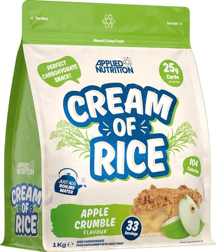 Applied Nutrition Cream of Rice (1000g) Raspberry Ripple - Functionele voeding - Supervoeding