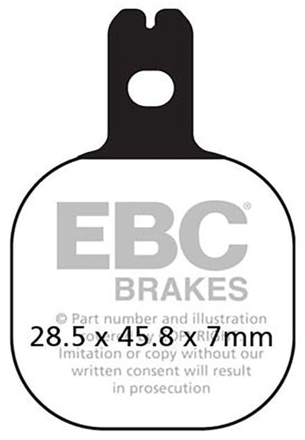 Ebc Fa Series Organic Fa184 Remblokken Zwart