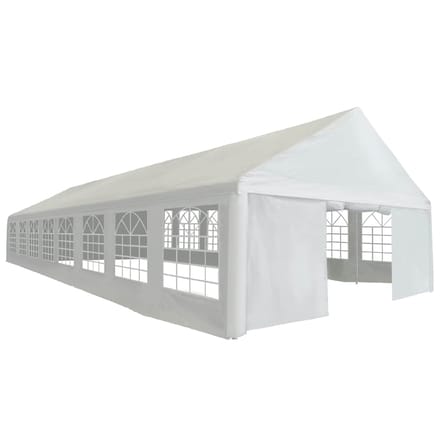 vidaXL - Partytent - 6x16 - m - PE - wit