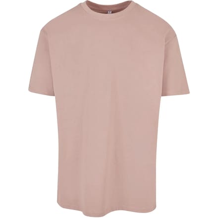 Build Your Brand - Heavy Oversized T-Shirt - Dusk Rose maat M