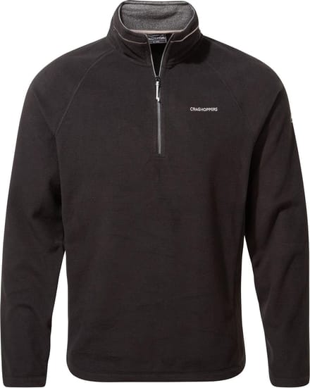 Craghoppers Trui Corey Vi Half Zip Heren Polyester Zwart Mt Xl