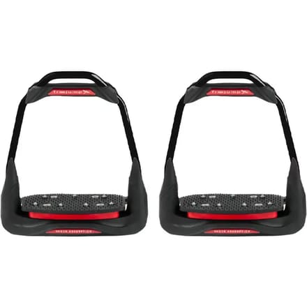 Paardenstijgbeugels Freejump Air’s Full Black (plancher 10° œil 0°)