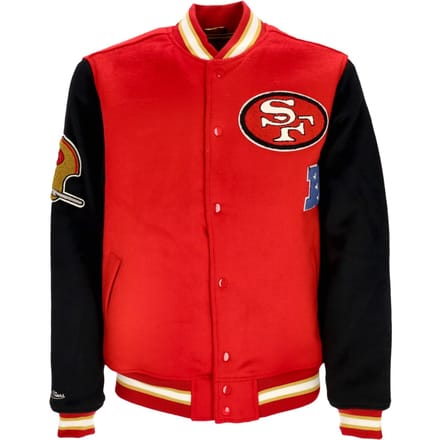 College Jacket NFL Team Legacy Varsity Jacket Saf49e rood/zwart